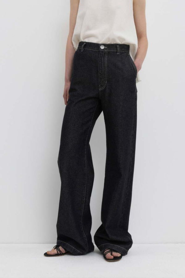 Christian Wijnants Pati Jeans - Black Denim