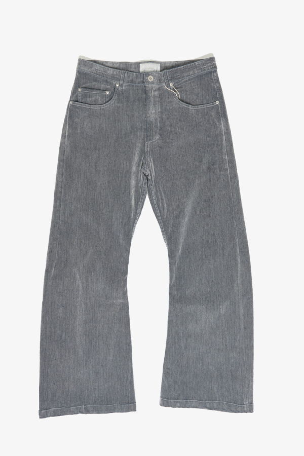 INSAIT Flocking Flared Pants - Grey