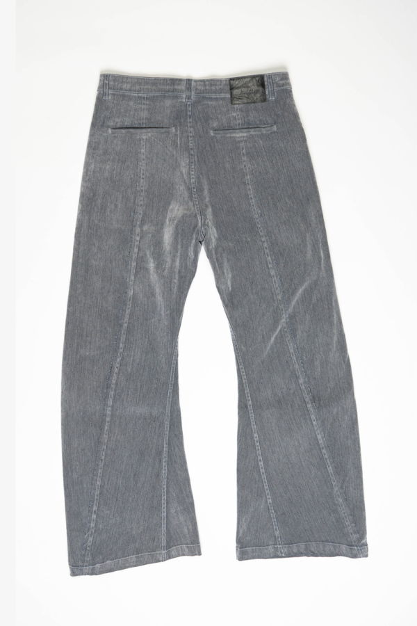 INSAIT Flocking Flared Pants - Grey