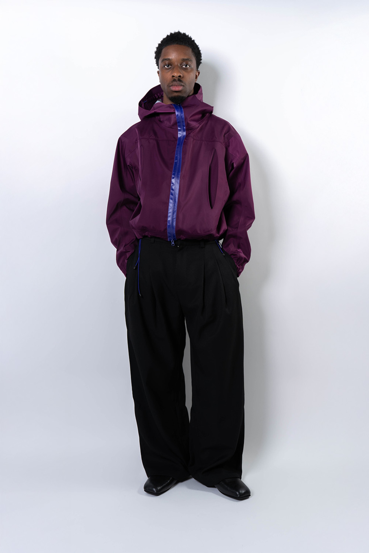 office h Hard Shell Jacket - Purple - Image 5 of 7