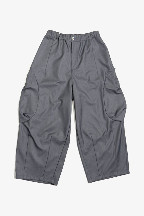 Office H Large Pockets Suit Pants Trousers