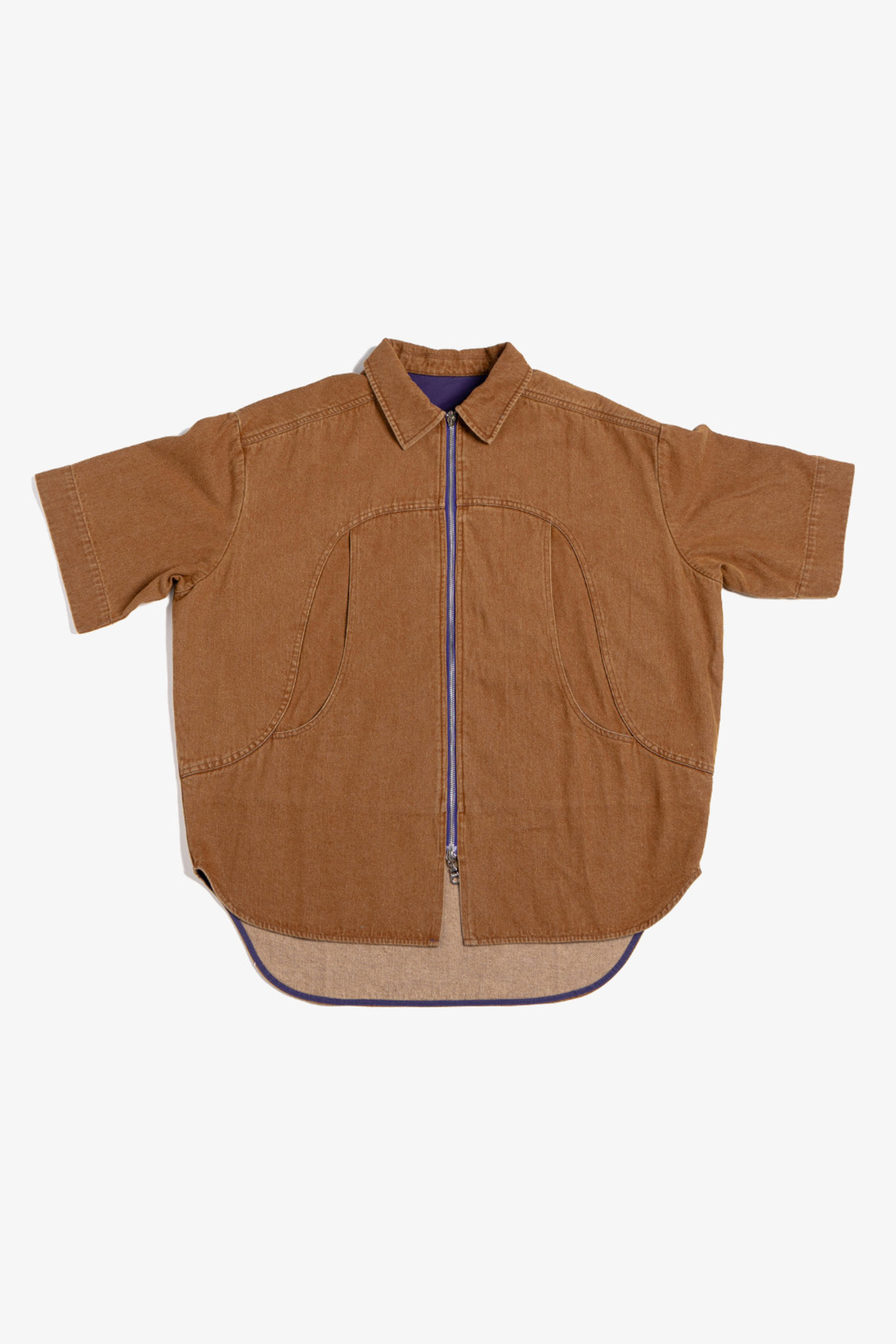 Office H Denim Cotton Short-Sleeve Jacket - Image 1 of 8