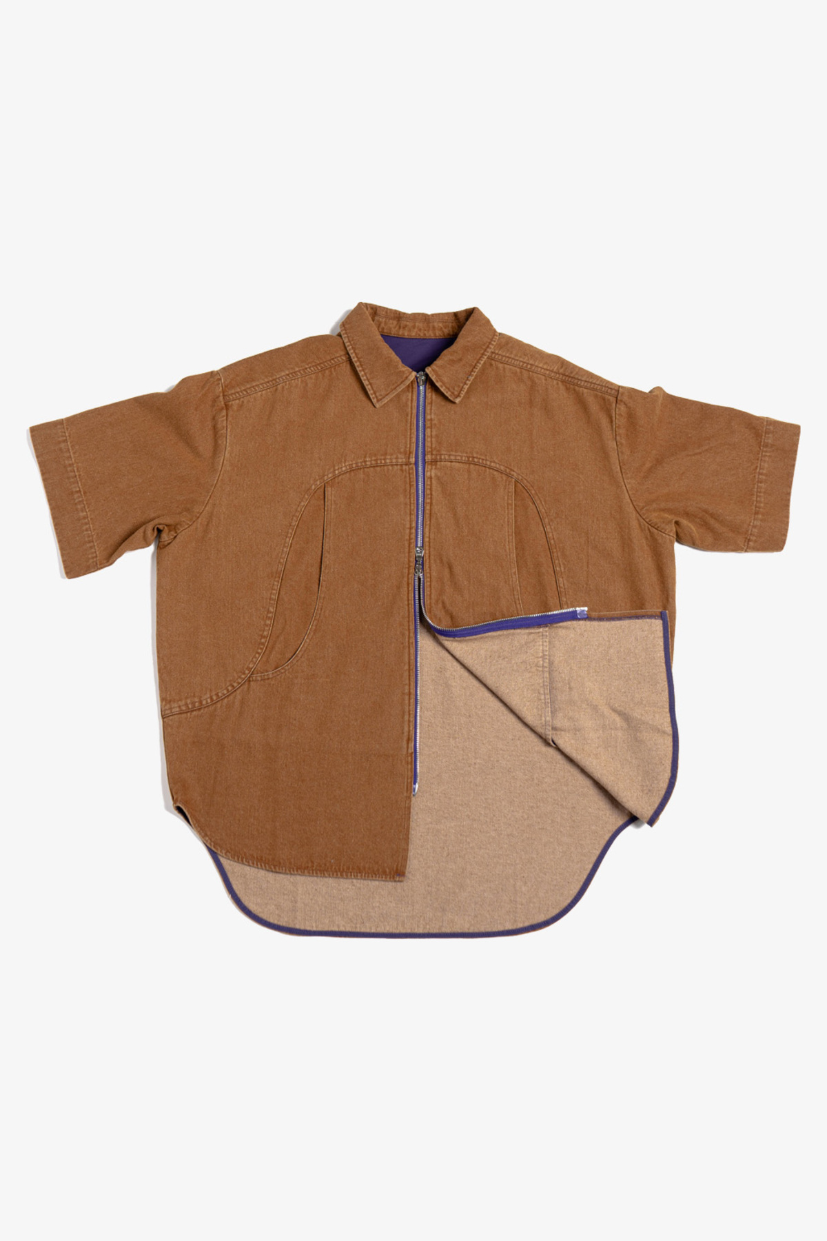 Office H Denim Cotton Short-Sleeve Jacket - Image 2 of 8