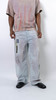 wangxingyu Applique Baggy Jeans - Thumbnail 9