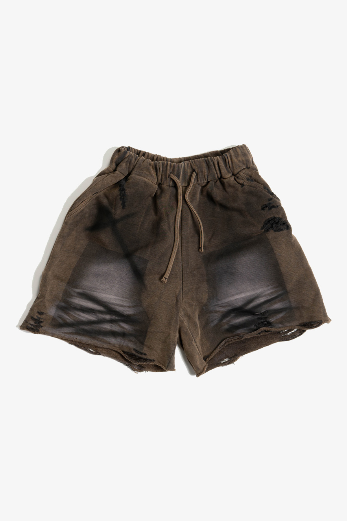 wangxingyu Spray-Dyed Sweat Shorts - Image 1 of 8