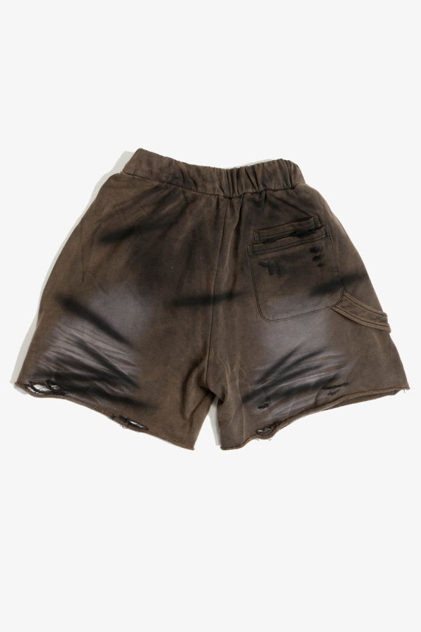 wangxingyu Spray-Dyed Sweat Shorts