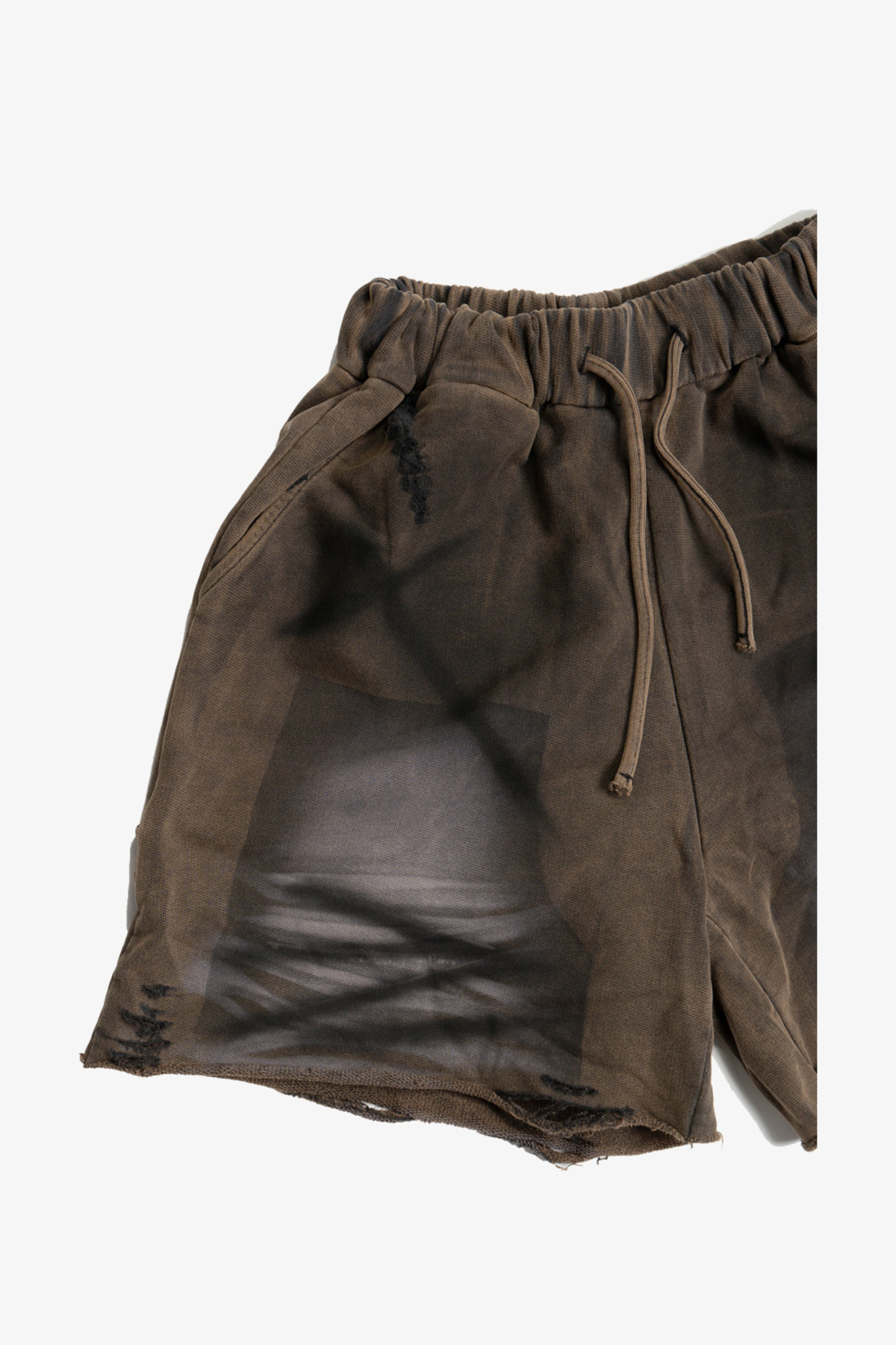 wangxingyu Spray-Dyed Sweat Shorts - Image 3 of 8