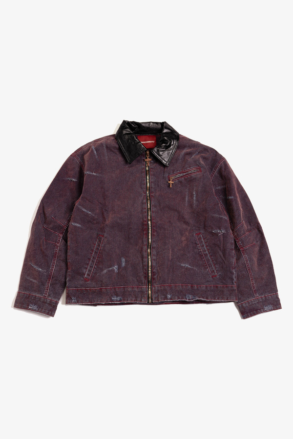 Wangxingyu Slashed Detroit Jacket