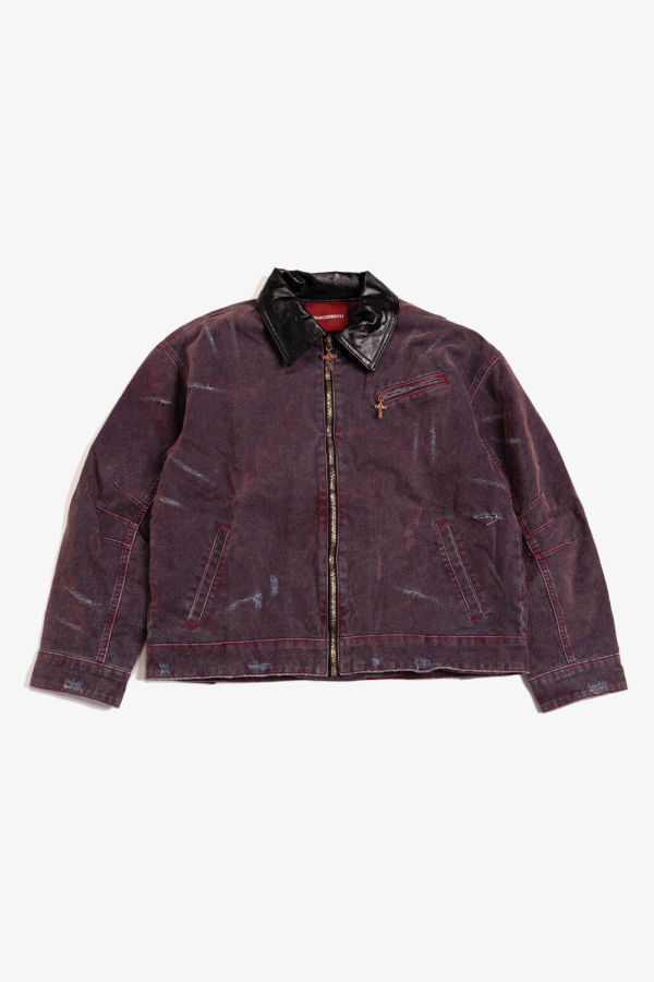 Wangxingyu Slashed Detroit Jacket