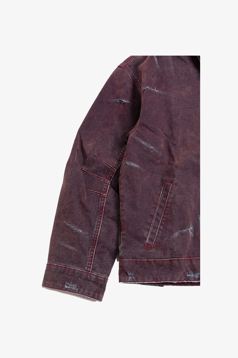 Wangxingyu Slashed Detroit Jacket