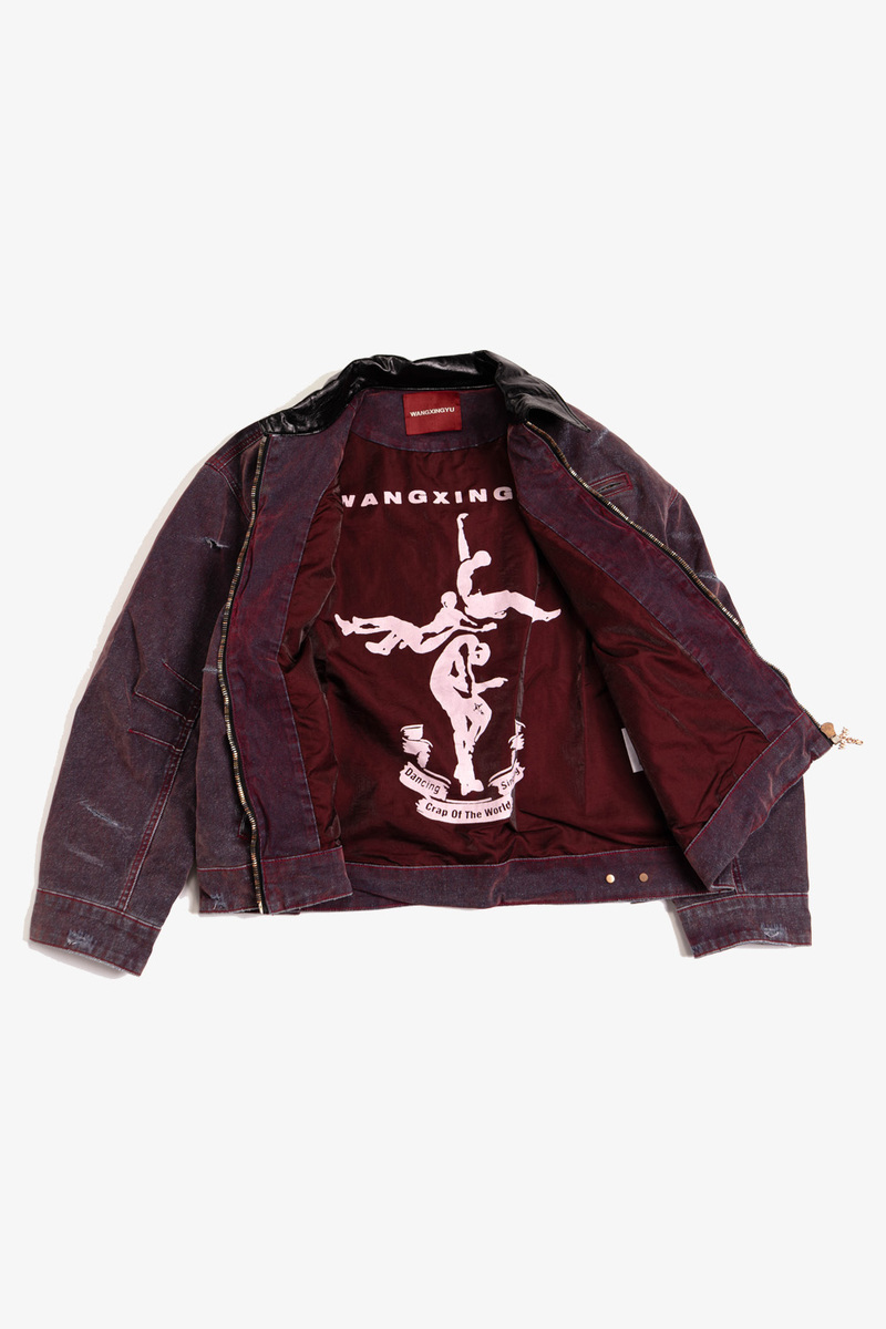 Wangxingyu Slashed Detroit Jacket