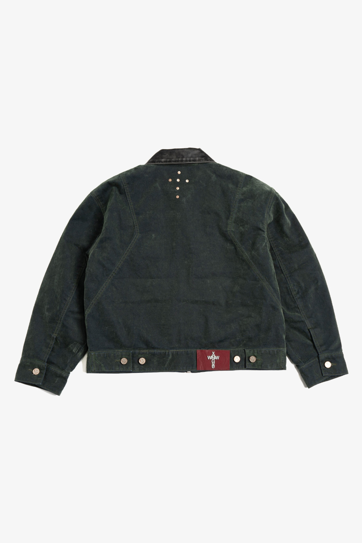 wangxingyu Detroit Flocked Denim Jacket - Image 3 of 8
