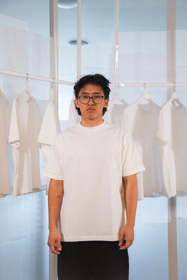 Lady White Co. Rugby T-Shirt Top - White