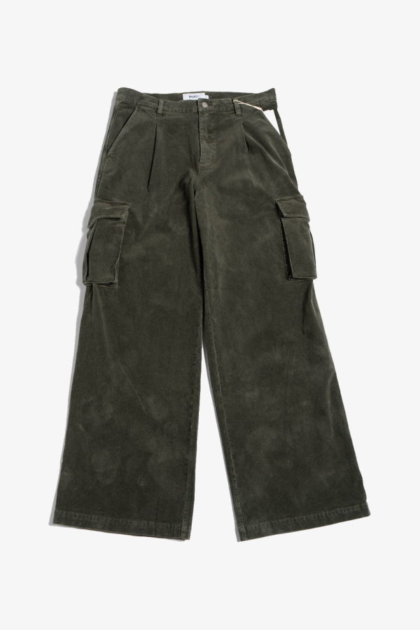 INSAIT Corduroy Cargo Pants - Olive