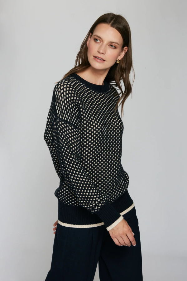 Autumn Cashmere Reversible Two Tone Sweatshirt