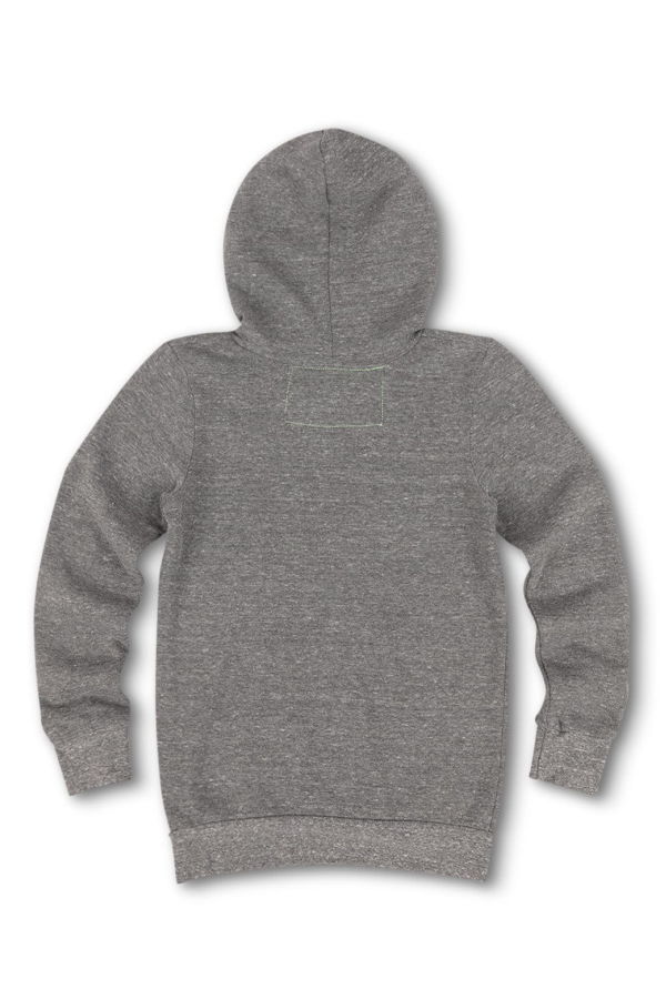 KIDS Aviator Nation Logo Stitch Pullover Hoodie - Heather Grey
