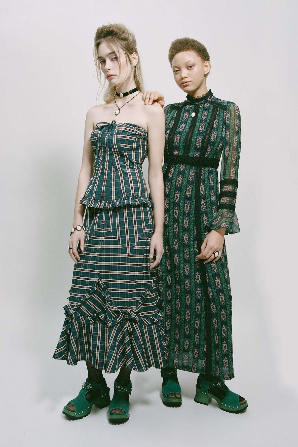 Anna Sui Cameo Stripe Print Maxi Dress - Image 7 of 7