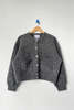 Le Bon Shoppe Amelie Alpaca Cardigan - Charcoal - Thumbnail 2