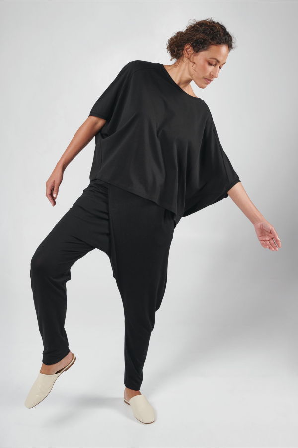 ARRA Forma Organic Cotton Top - Black