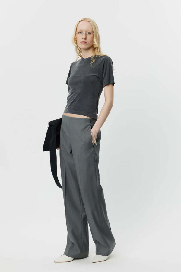 mfpen Taper Trousers - Stone Grey