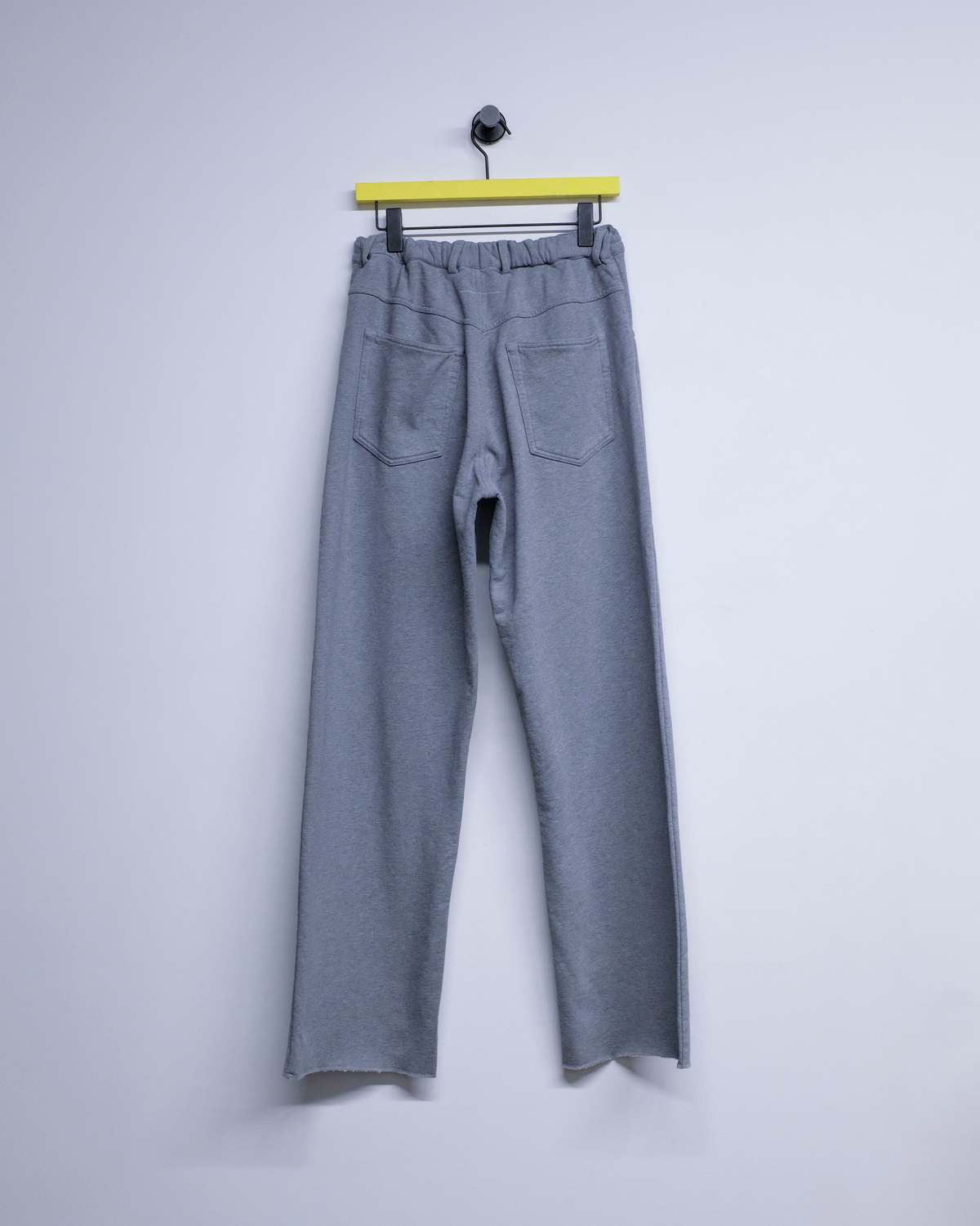 MM6 Maison Margiela Light Gray Cotton Jersey Pants - Image 2 of 2