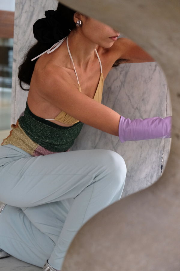 MARGARET Leather Opera Gloves