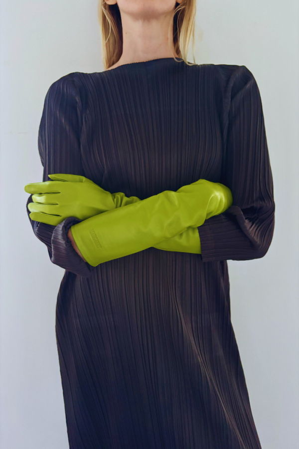 MARGARET Leather Opera Gloves