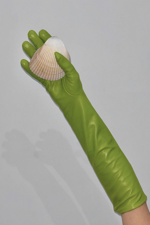 MARGARET Leather Opera Gloves