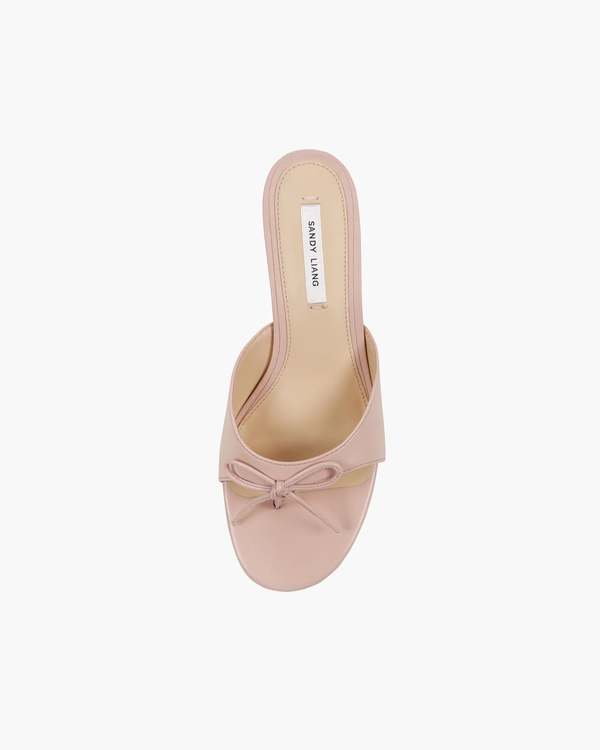 Sandy Liang Thong Mules - Pink Sandy Liang Thong Mules - Pink