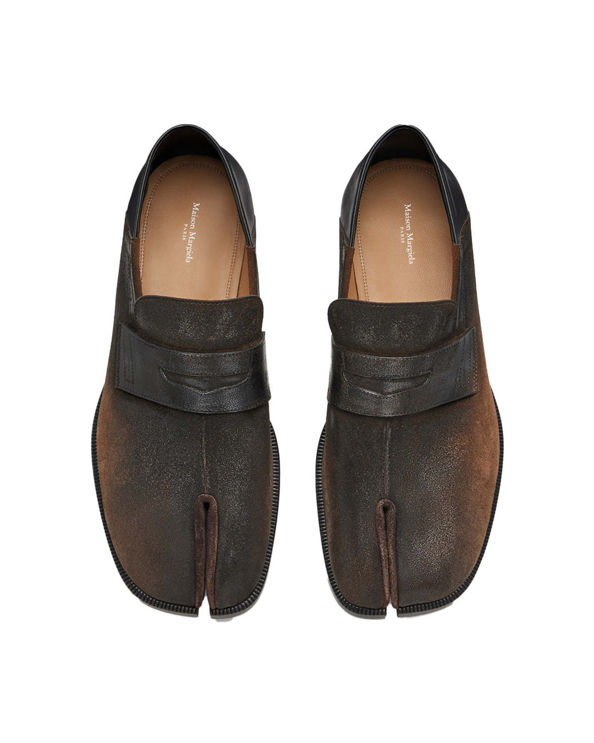 Maison Margiela Tabi City Loafers - Brown/Black - Image 2 of 5