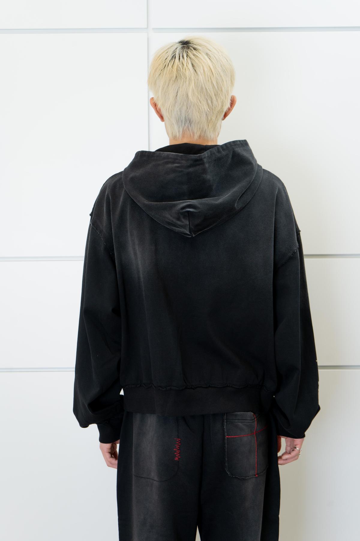 wangxingyu Hot-Studded Zip-Up Hoodie - Image 6 of 6