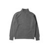 Margaret Howell Turtleneck Sweatshirt - Grey Melange - Thumbnail 1