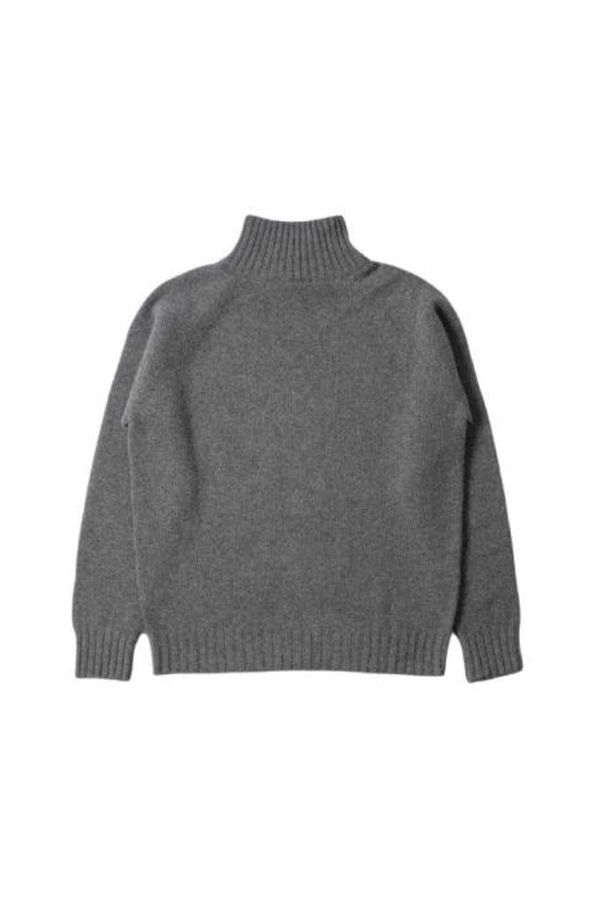 Margaret Howell Turtleneck Sweatshirt - Grey Melange