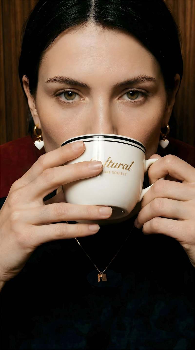 MATTER MATTERS Humble Heart Earring - Black/Cream