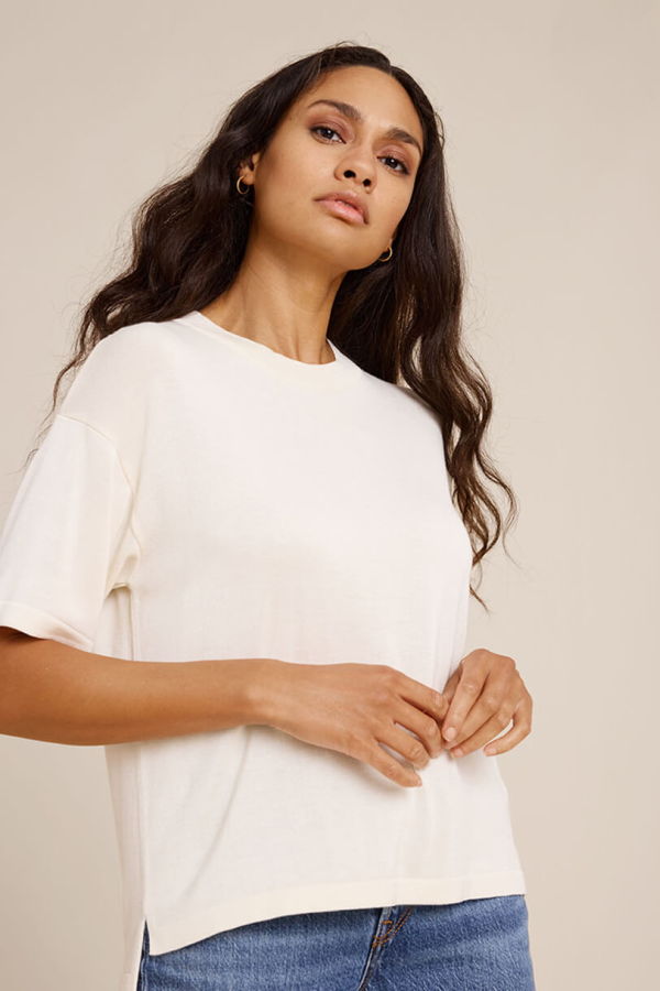 Sibin Linnebjerg June Knitted Top - Off White