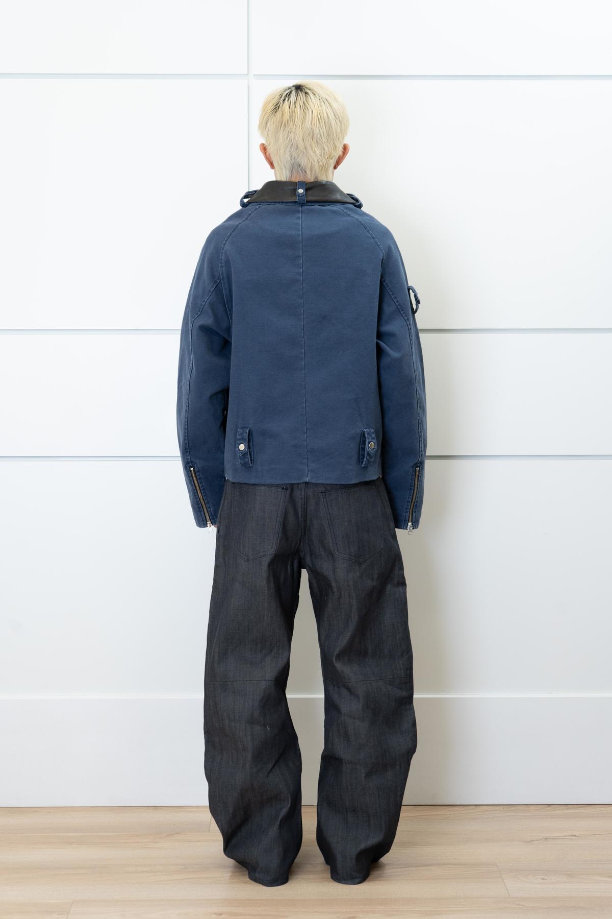 INSAIT Craftsman Canvas Jacket - Blue - Image 6 of 6