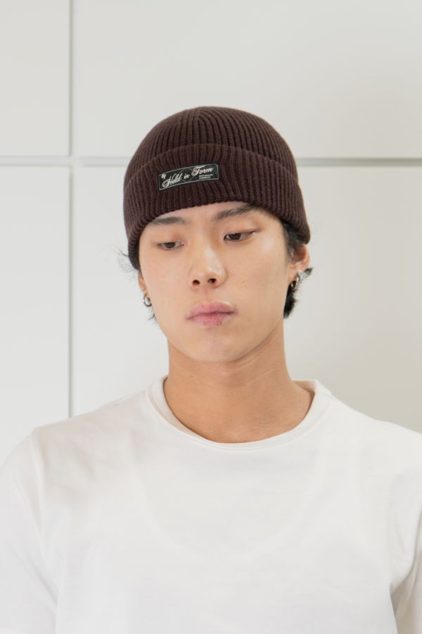 Held In Form Fisherman Watch Cap - Coffee Brown