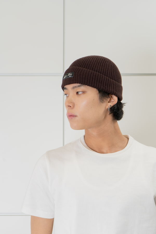 Held In Form Fisherman Watch Cap - Coffee Brown