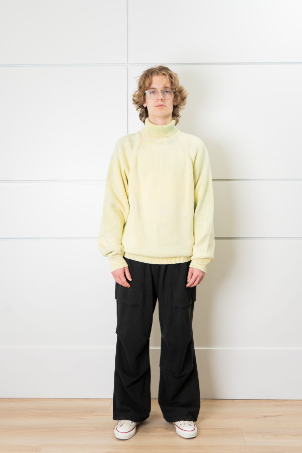 neithers Boxer High Neck Knitted Sweater