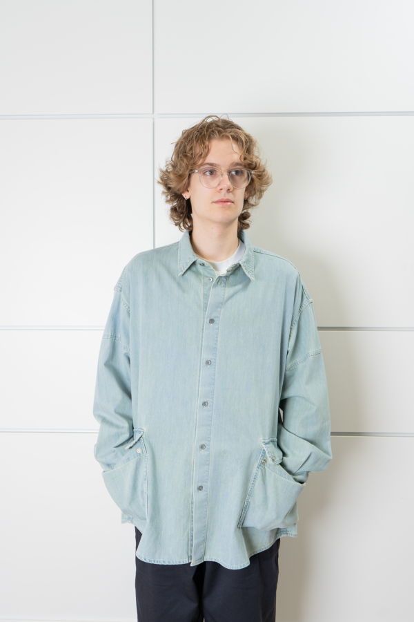 NEITHERS Gardener Denim L/S Shirt Jacket