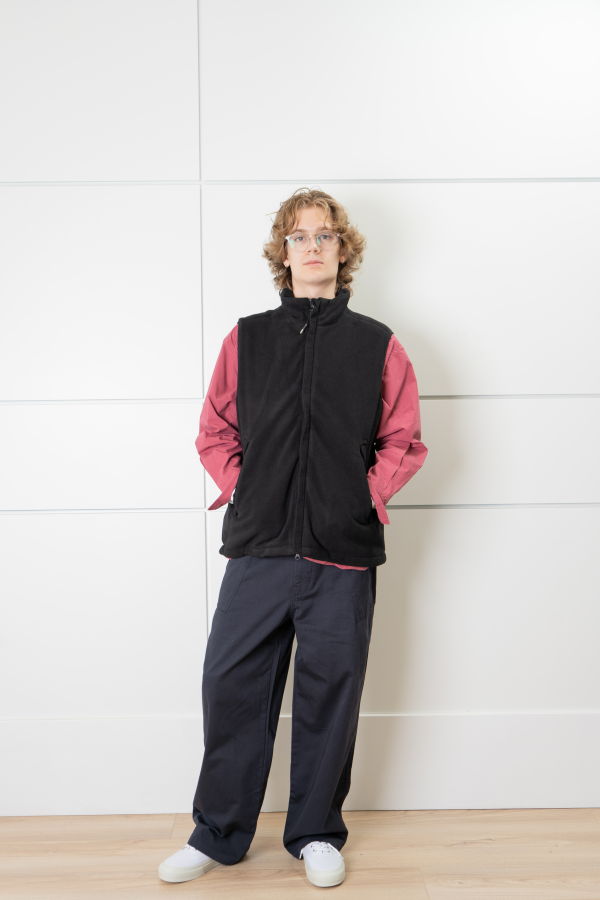 neithers Survivor Fleece Vest - Black