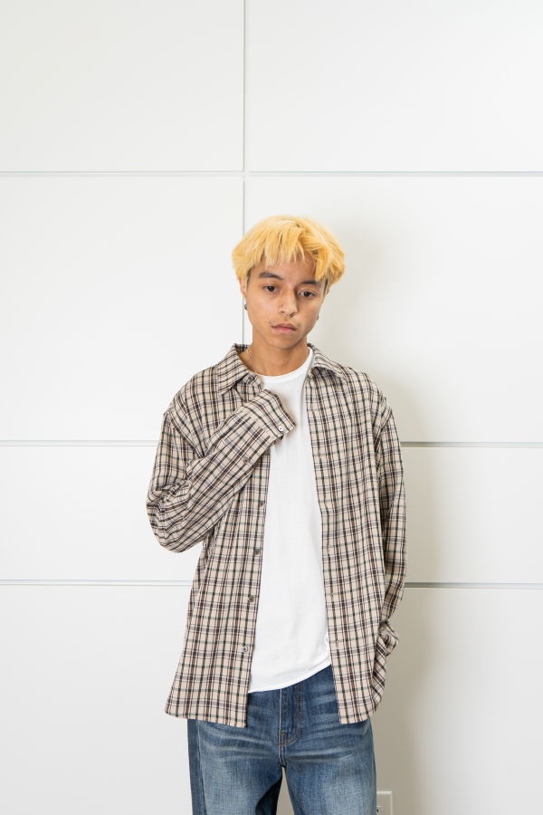 INSAIT Khaki Plaid Shirt - Khaki