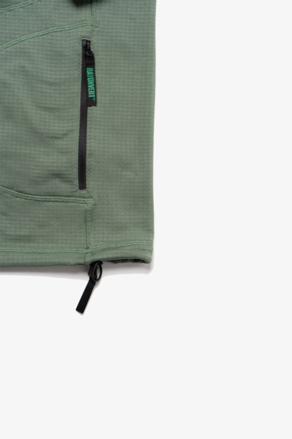 Rayon Vert Oasis Fleece Hoodie - Lichen Green