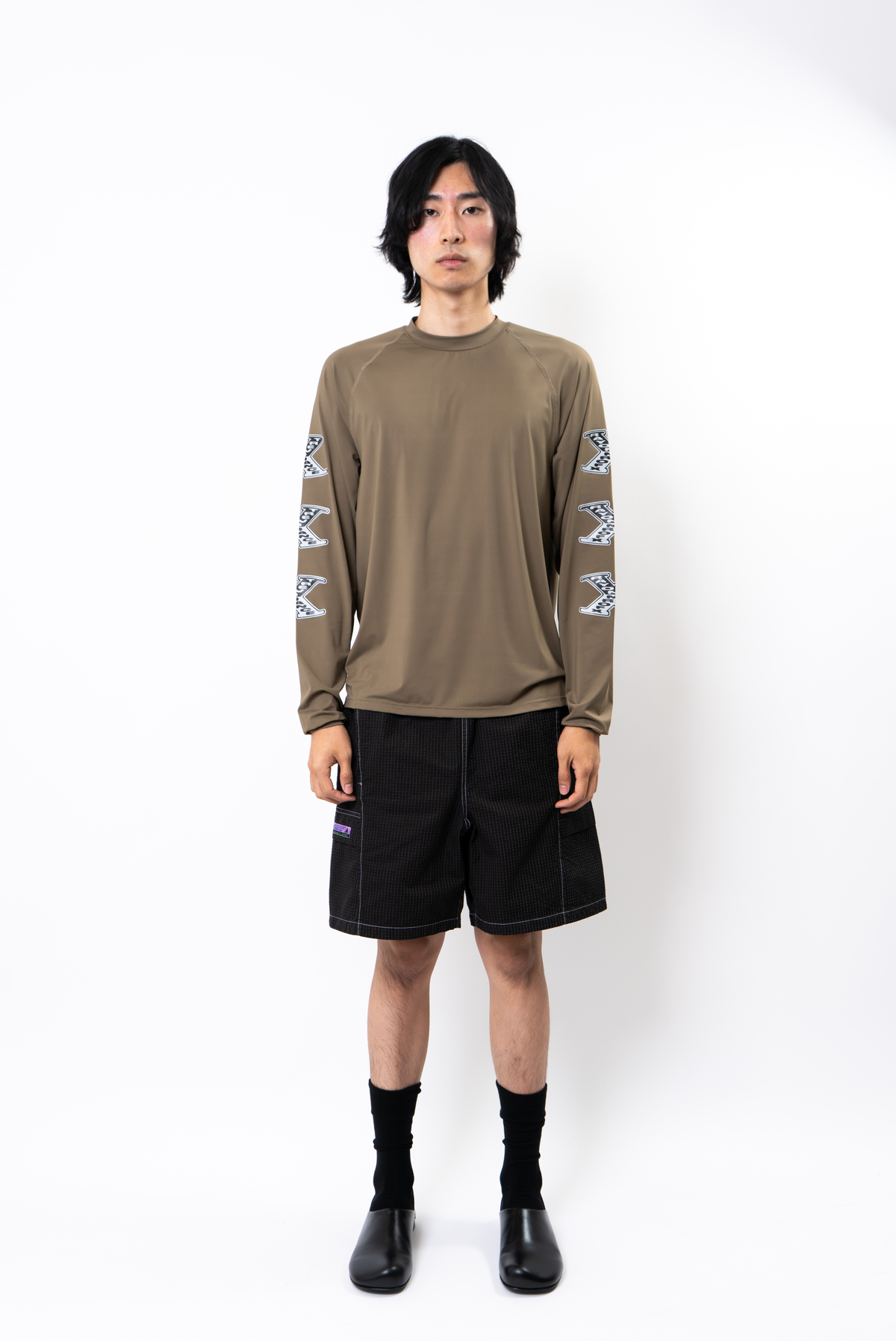 rayon vert Edge Xformance LS Top - Vomit Brown - Image 4 of 8