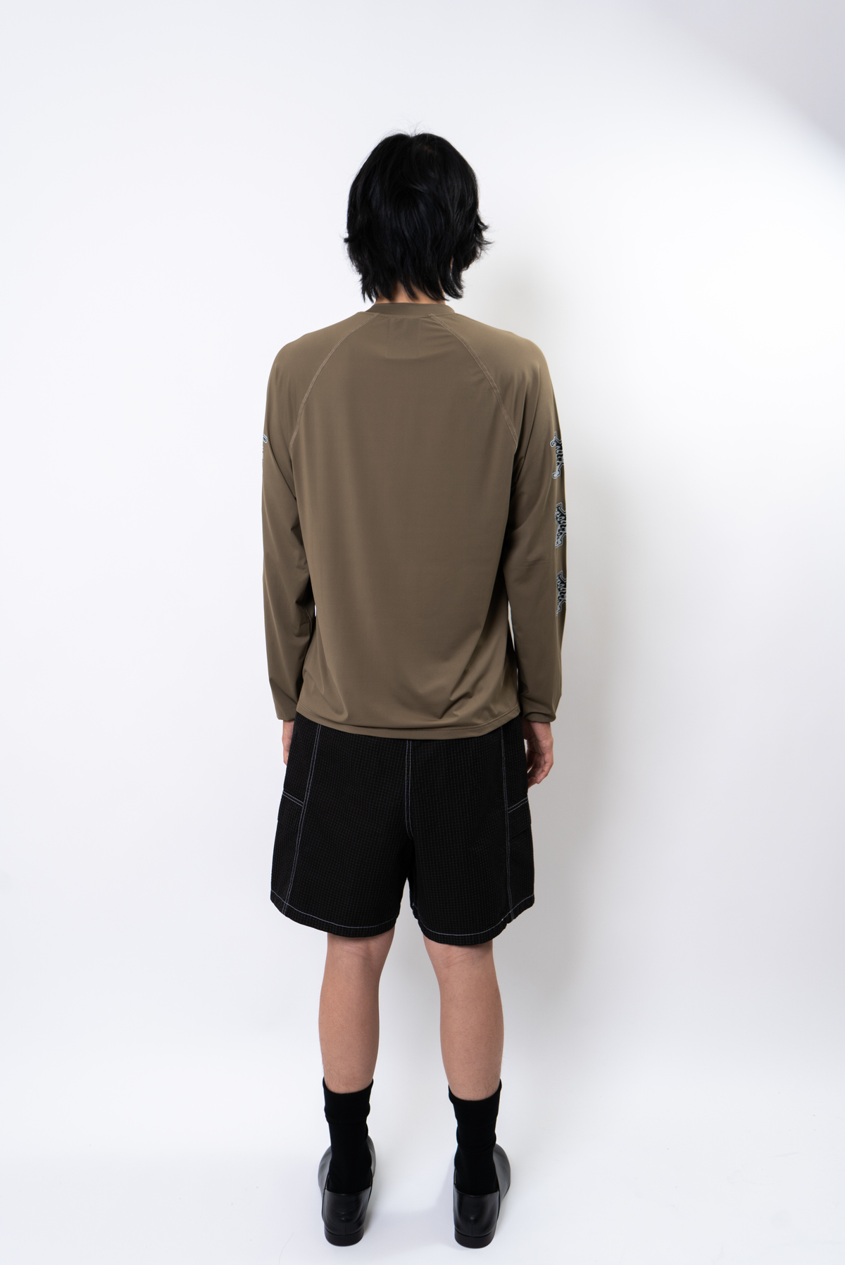rayon vert Edge Xformance LS Top - Vomit Brown - Image 7 of 8