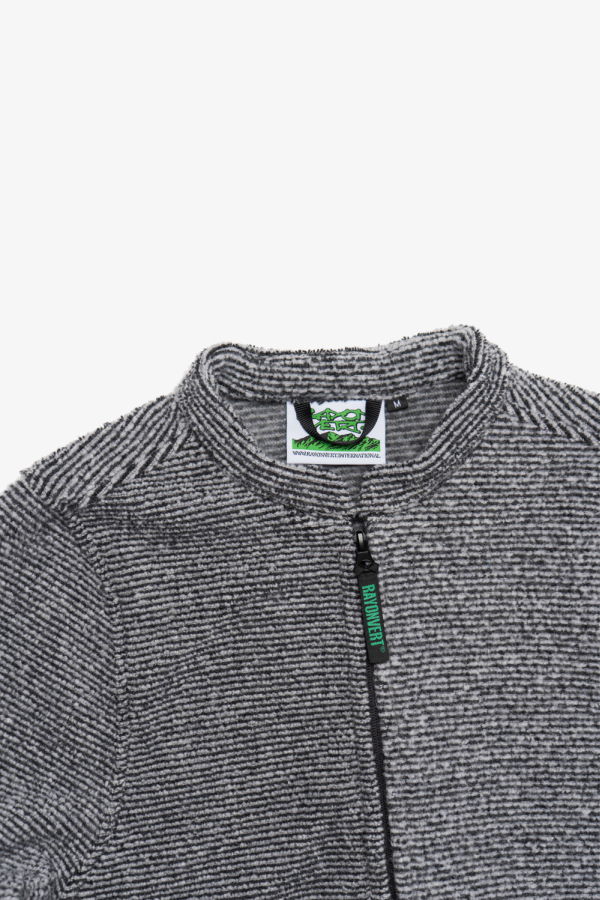 Rayon-Vert Becco Fleece Jacket - Obsidian Black