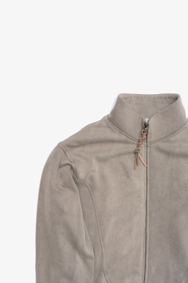 The Wave Wave Track Jacket - Mud Grey