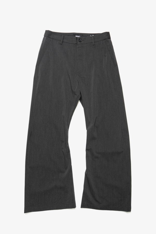 INSAIT Grey Flared Suit Pants
