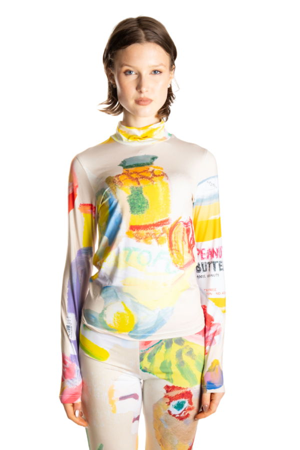 The Dyás Grocery List Elastic Top - Multicolor