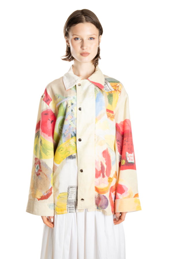 The Dyás Grocery List Overshirt - Multicolor